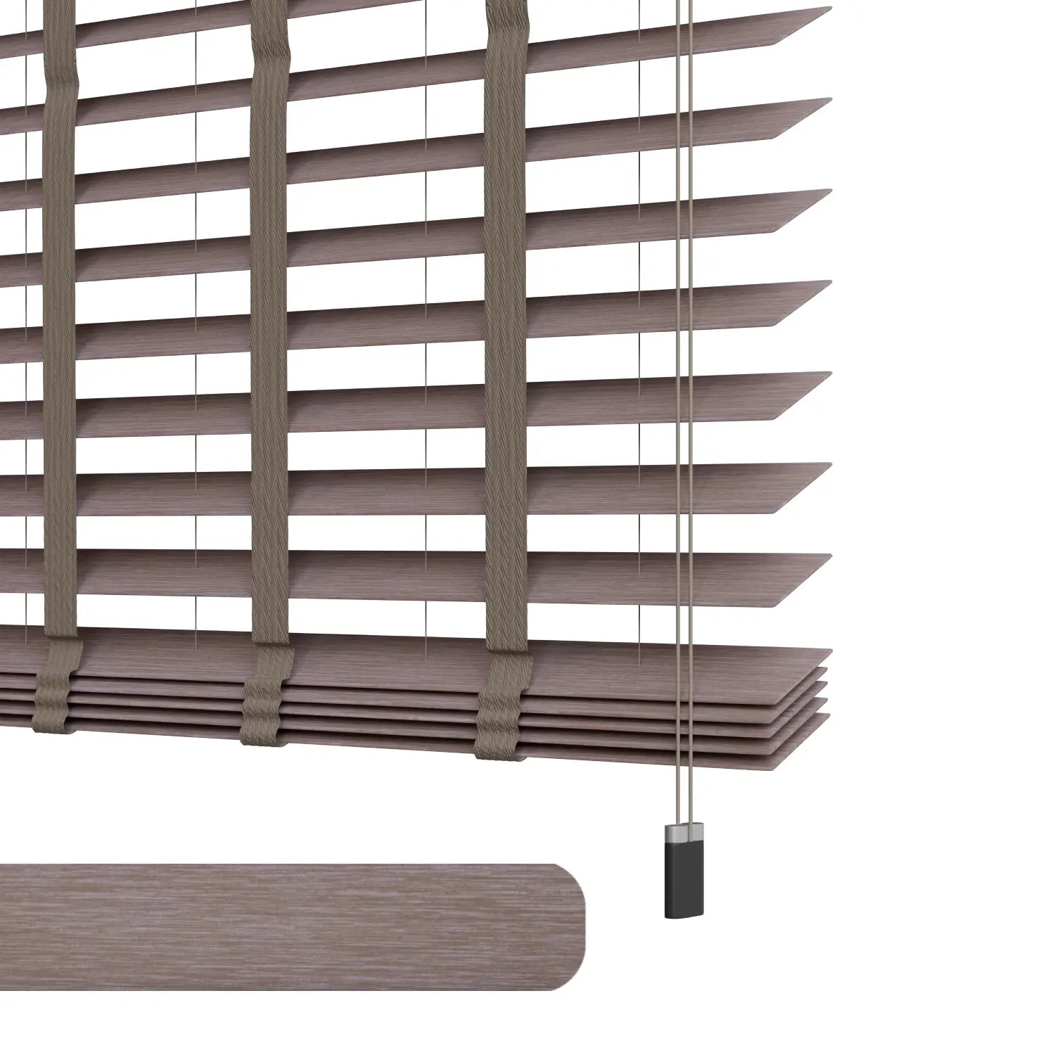 Wooden blinds made to measure 50 mm - Truwood - Also longer than 3 meters wide!