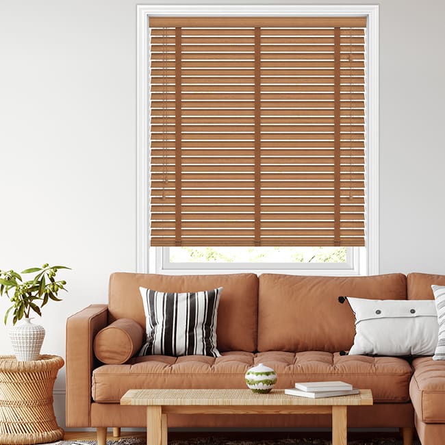 Electric Blinds Wood made to measure - Truwood