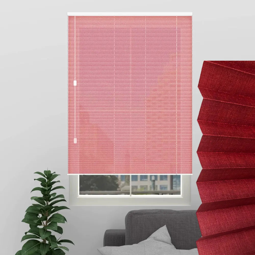 Custom pleated curtain - Semi-transparent