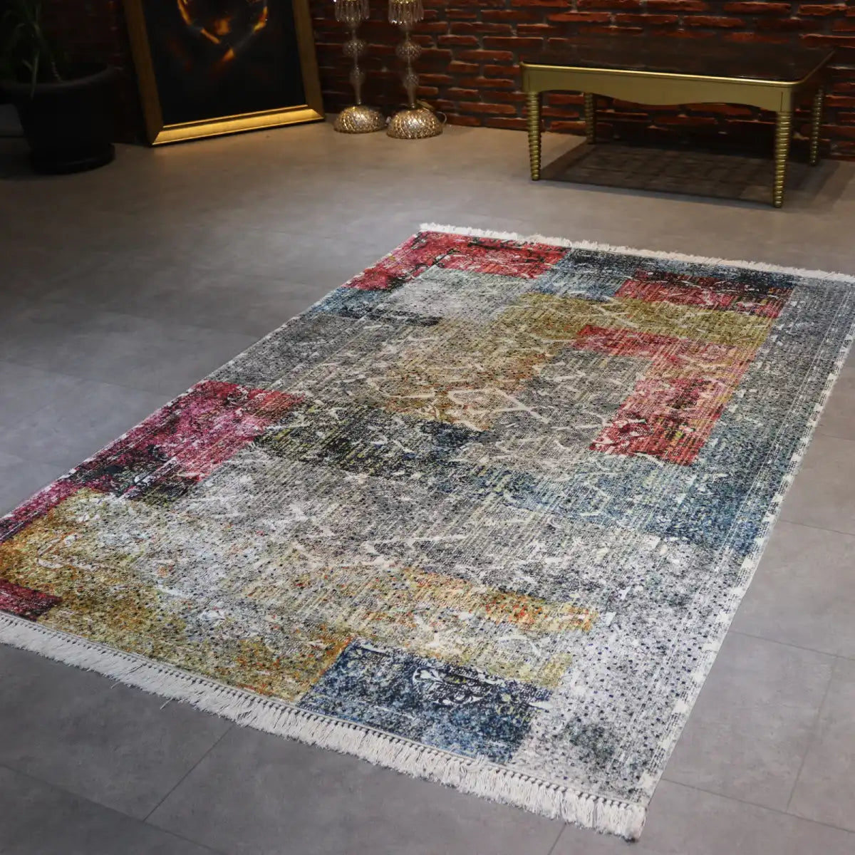 Patchwork vintage rug Qatar